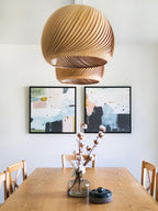 Talenena Wood Pendant Light-Moonnatur