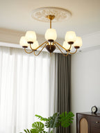 Aldenelle Glass Chandelier-Moonnatur