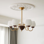Aldenelle Glass Chandelier-Moonnatur