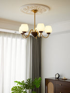 Aldenelle Glass Chandelier-Moonnatur