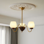 Aldenelle Glass Chandelier-Moonnatur