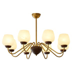 Aldenelle Glass Chandelier-Moonnatur