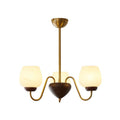 Aldenelle Glass Chandelier-Moonnatur