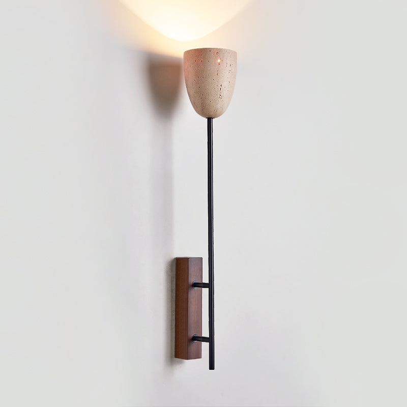 Sorreleris Travertine Wall Light-Moonnatur