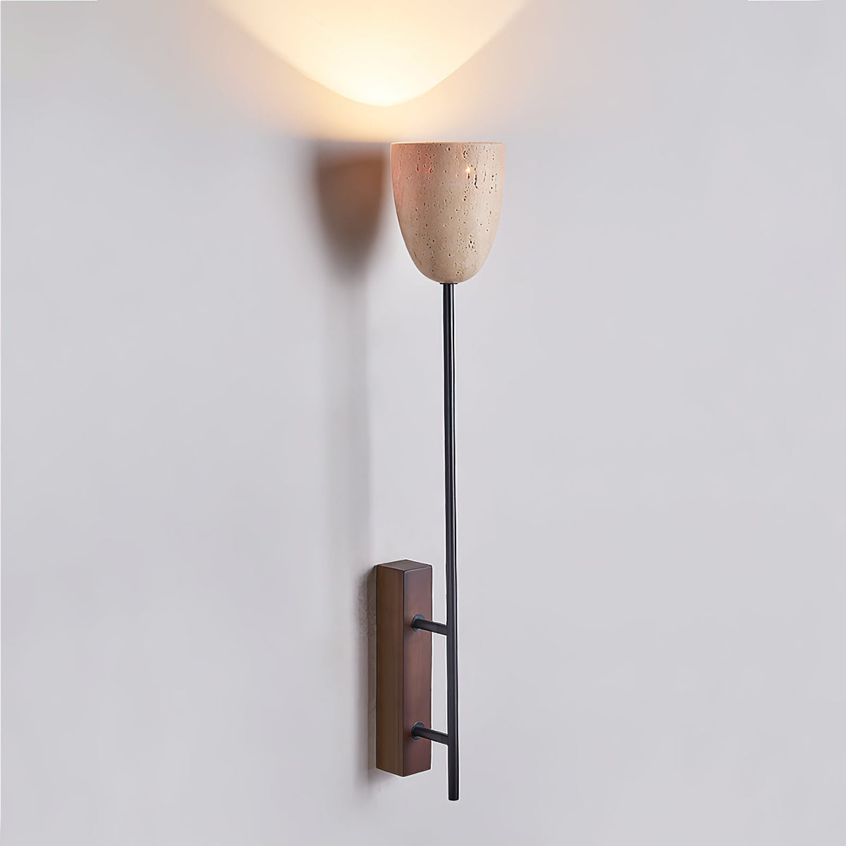Sorreleris Travertine Wall Light-Moonnatur