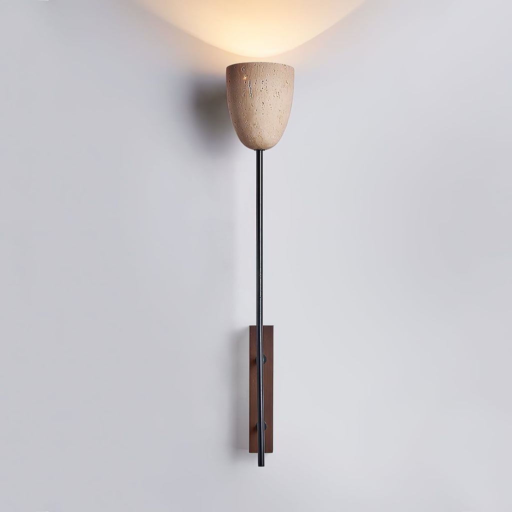 Sorreleris Travertine Wall Light-Moonnatur
