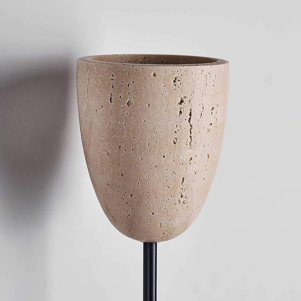 Sorreleris Travertine Wall Light-Moonnatur