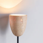 Sorreleris Travertine Wall Light-Moonnatur