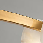 Selvenaelle Alabaster Chandelier-Moonnatur