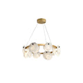 Selvenaelle Alabaster Chandelier-Moonnatur