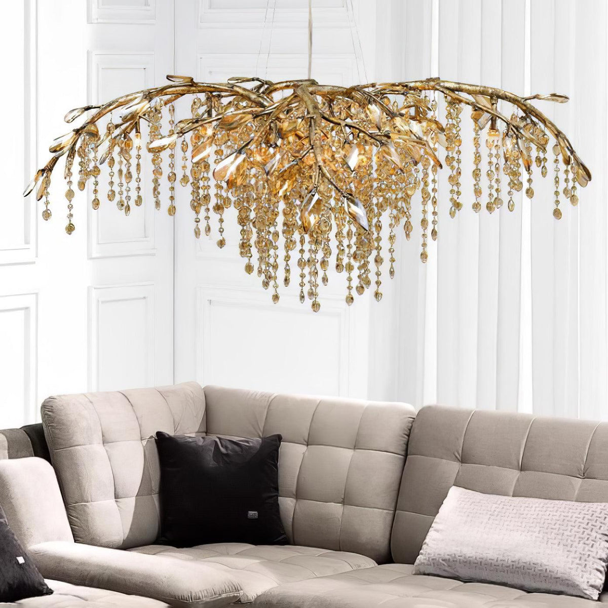 Erenara Crystal Chandelier-Moonnatur
