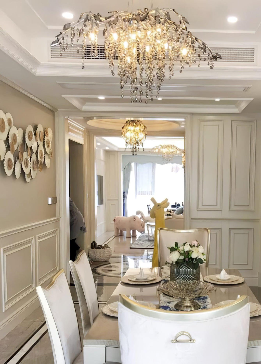 Erenara Crystal Chandelier-Moonnatur