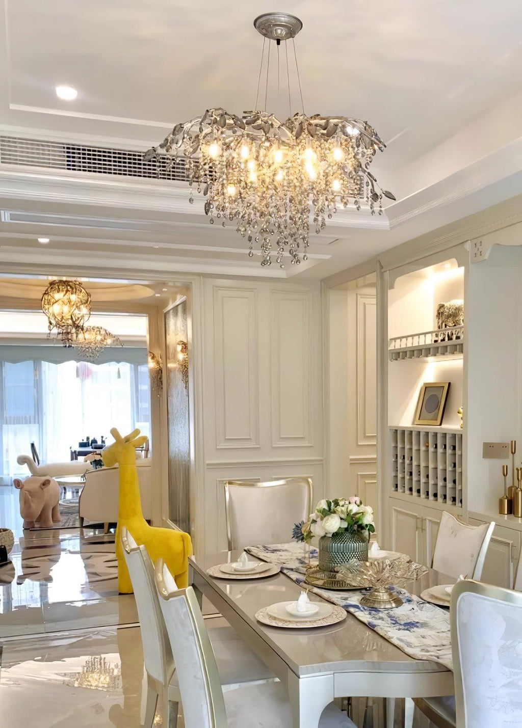 Erenara Crystal Chandelier-Moonnatur