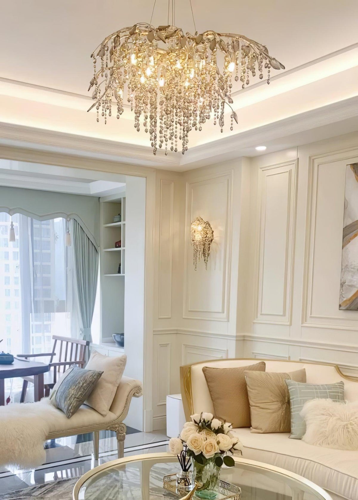 Erenara Crystal Chandelier-Moonnatur