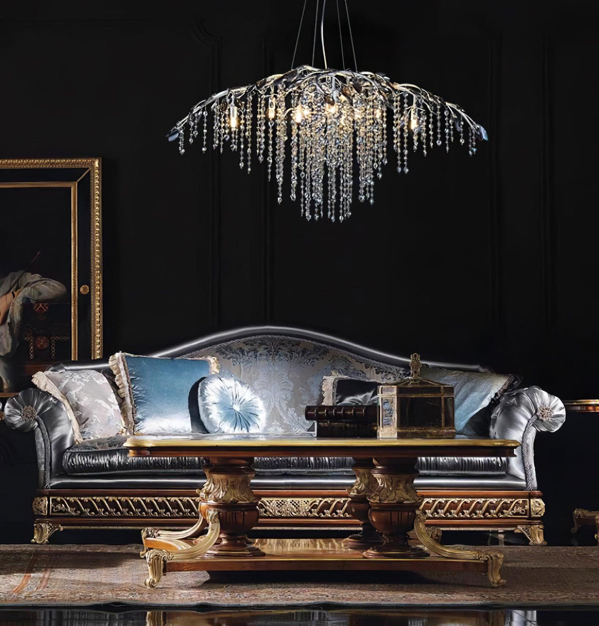 Erenara Crystal Chandelier-Moonnatur