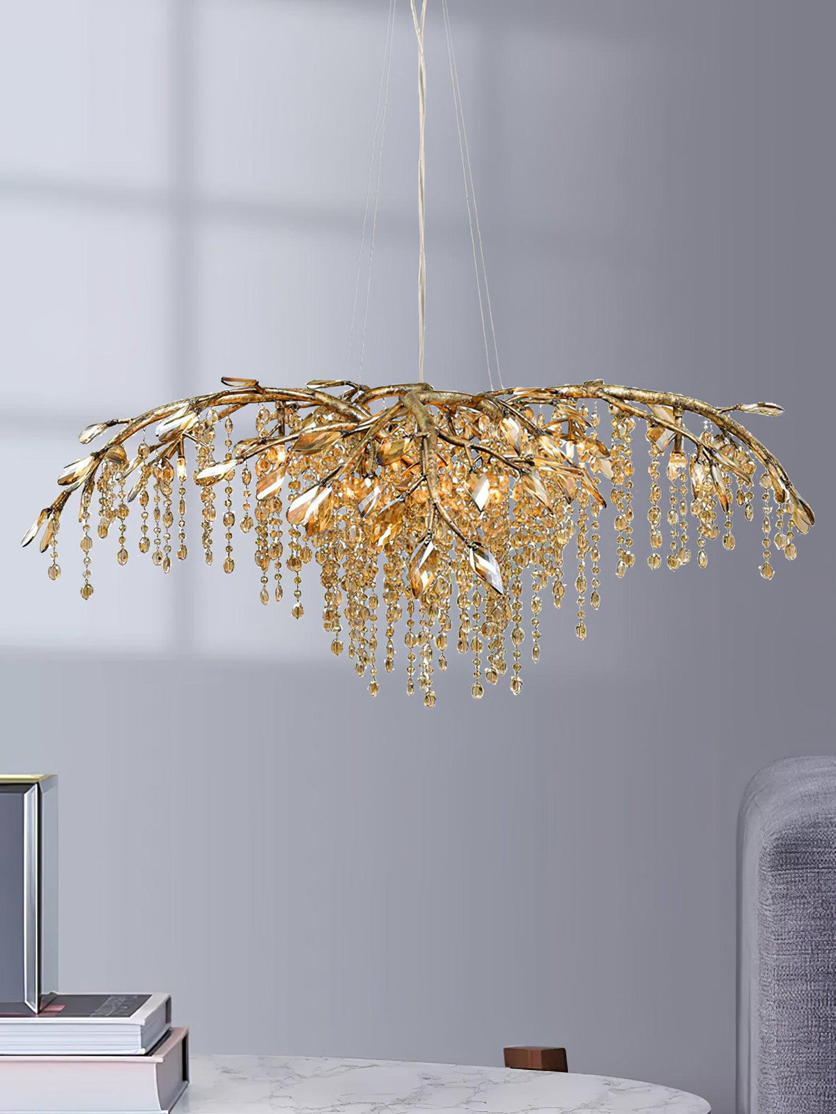 Erenara Crystal Chandelier-Moonnatur