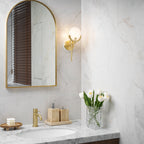 Savenara Alabaster Wall Light-Moonnatur