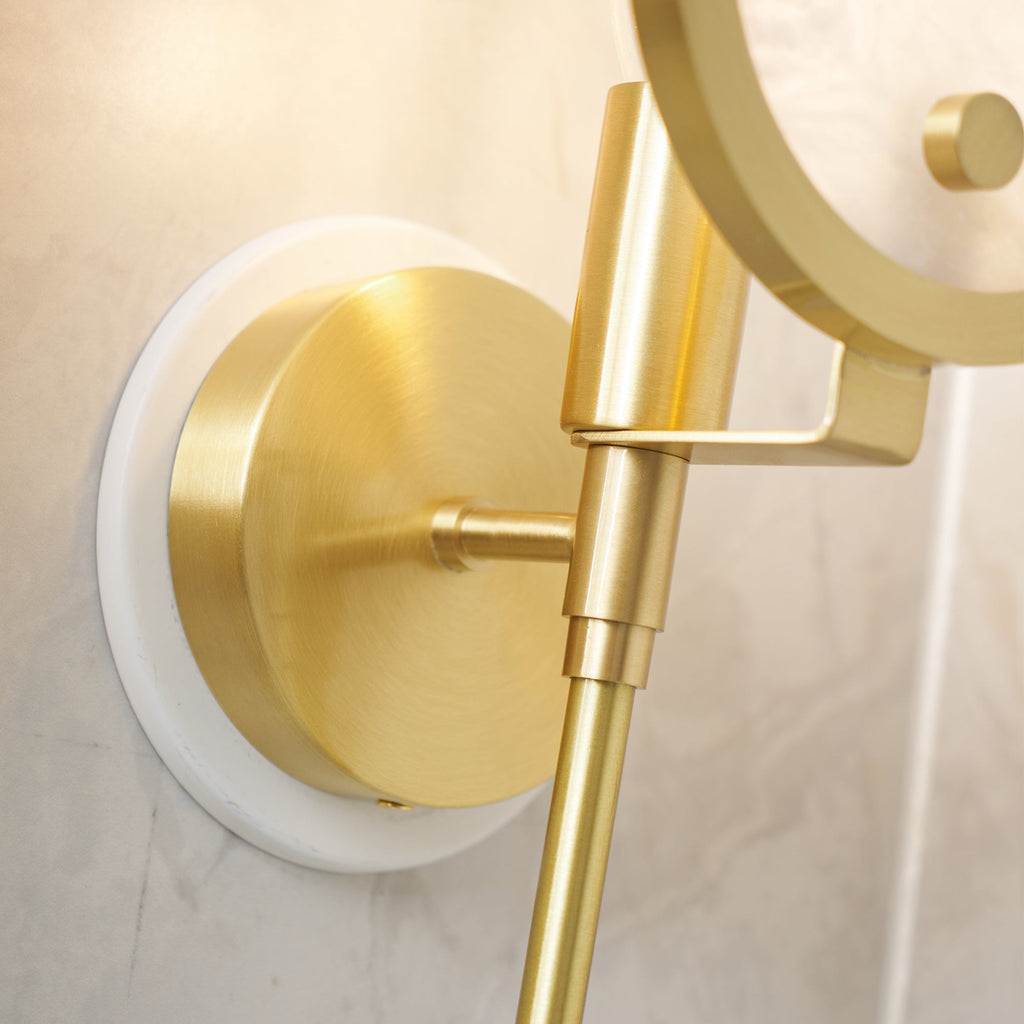 Savenara Alabaster Wall Light-Moonnatur