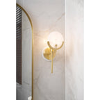 Savenara Alabaster Wall Light-Moonnatur