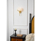Savenara Alabaster Wall Light-Moonnatur