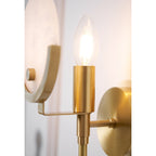 Savenara Alabaster Wall Light-Moonnatur