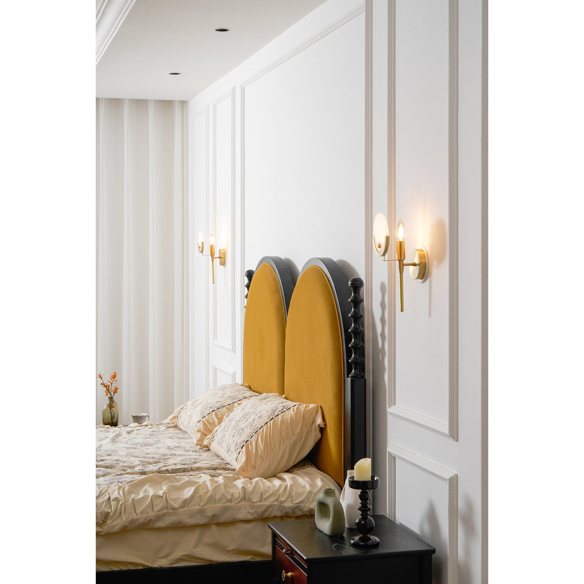 Savenara Alabaster Wall Light-Moonnatur