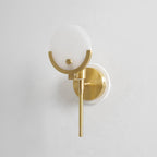 Savenara Alabaster Wall Light-Moonnatur