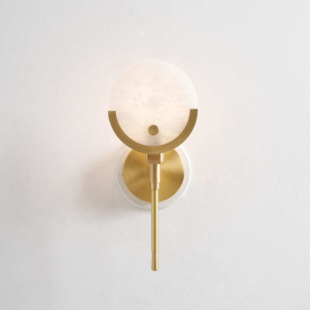 Savenara Alabaster Wall Light-Moonnatur