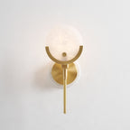Savenara Alabaster Wall Light-Moonnatur