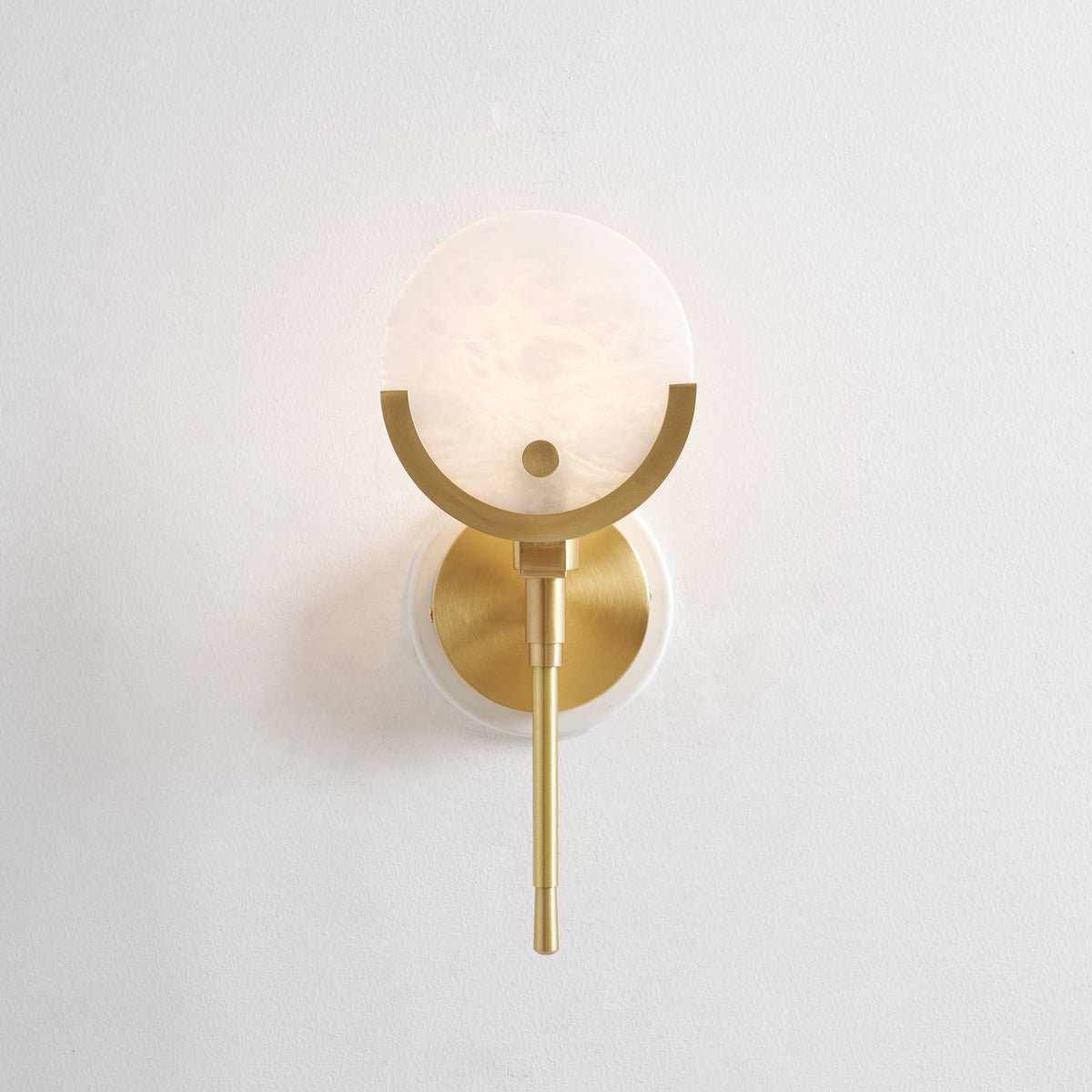 Savenara Alabaster Wall Light-Moonnatur