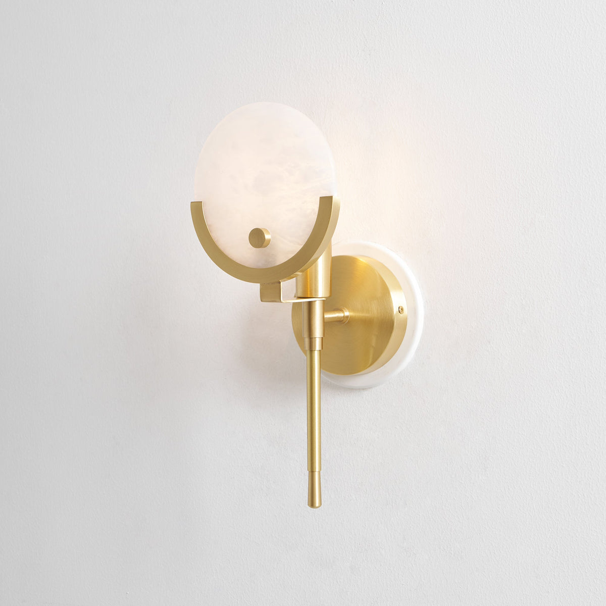 Savenara Alabaster Wall Light-Moonnatur