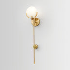 Savenara Alabaster Wall Light-Moonnatur