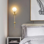 Veyrenonna Alabaster Wall Light-Moonnatur