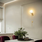 Fenrenaelle Alabaster Wall Light-Moonnatur