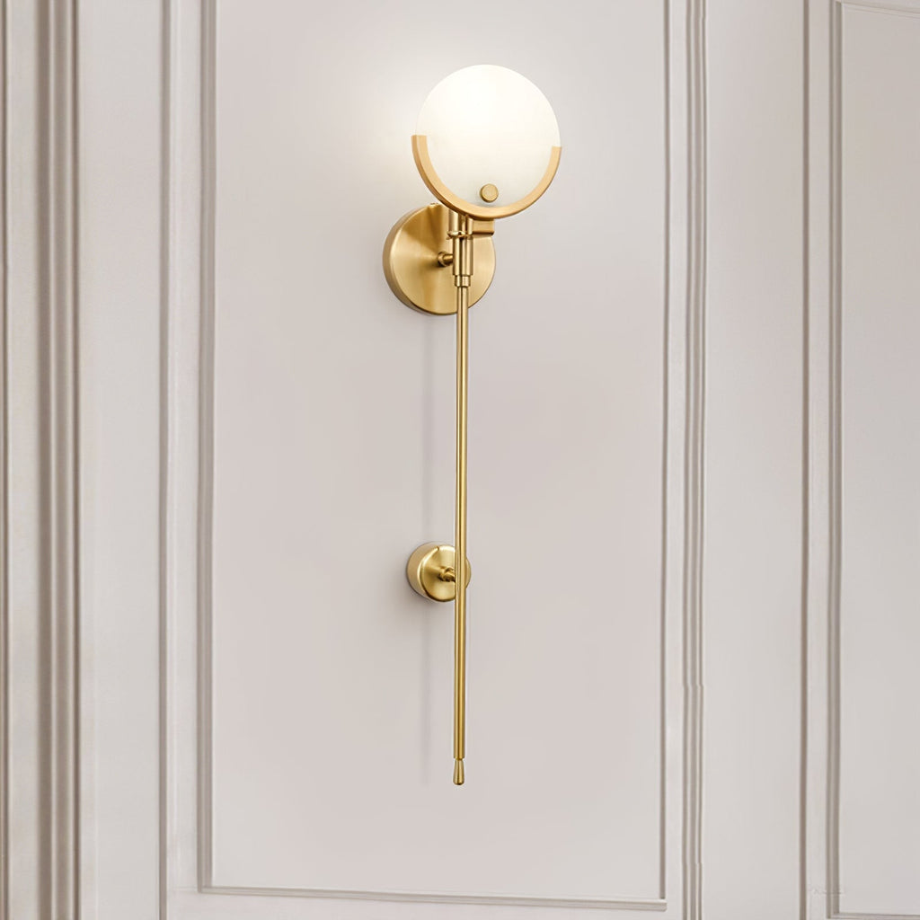 Veyrenonna Alabaster Wall Light-Moonnatur