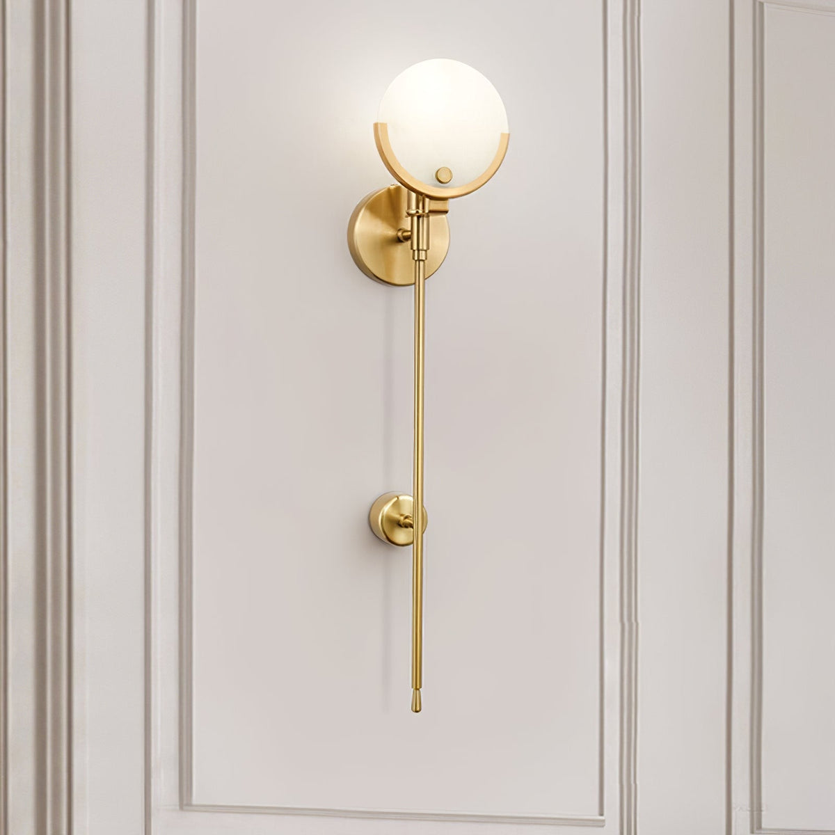 Veyrenonna Alabaster Wall Light-Moonnatur