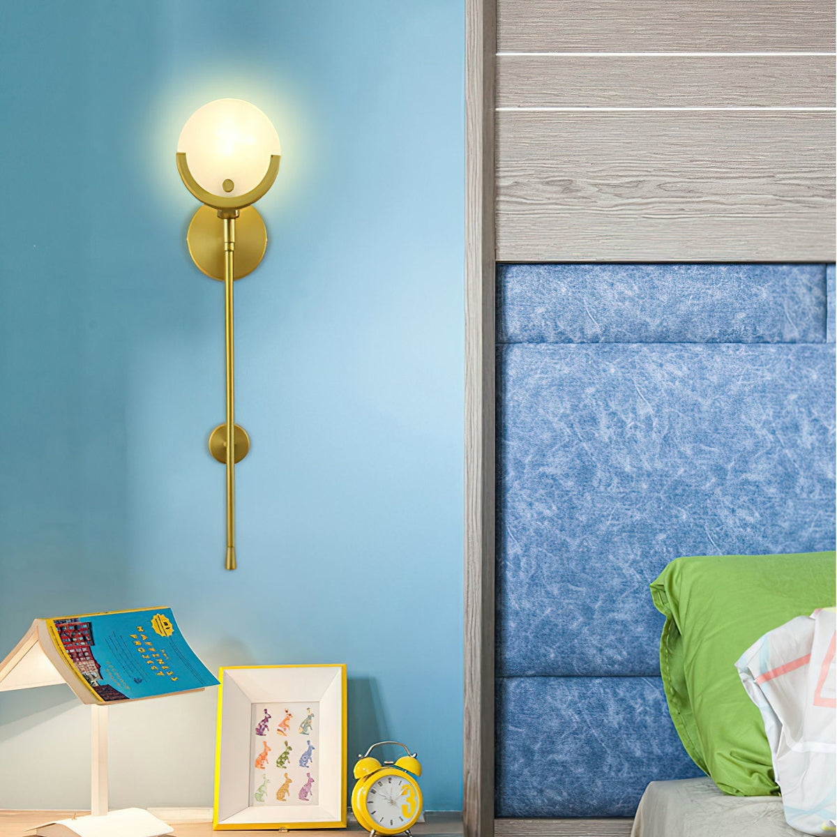 Savenara Alabaster Wall Light-Moonnatur