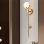 Veyrenonna Alabaster Wall Light-Moonnatur