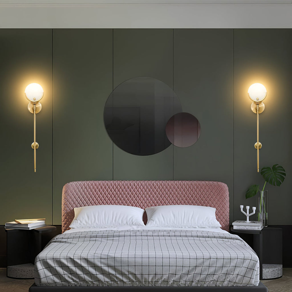 Veyrenonna Alabaster Wall Light-Moonnatur