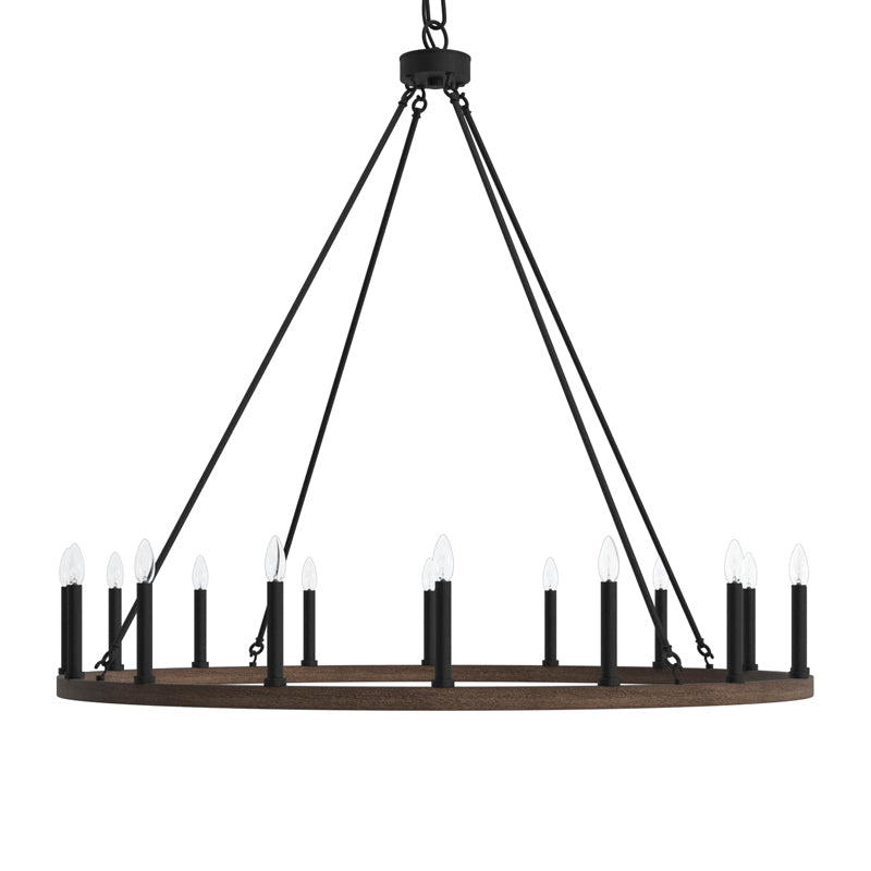 Rovenelis Iron Chandelier-Moonnatur