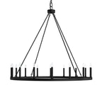 Rovenelis Iron Chandelier-Moonnatur