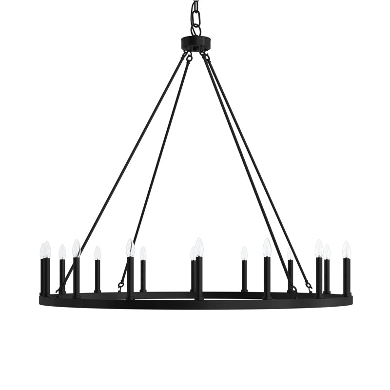 Rovenelis Iron Chandelier-Moonnatur