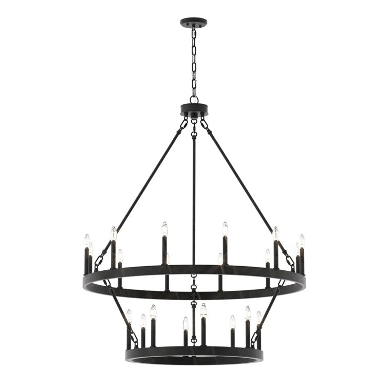 Rovenelis Iron Chandelier-Moonnatur