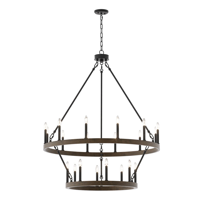 Rovenelis Iron Chandelier-Moonnatur