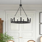 Rovenelis Iron Chandelier-Moonnatur