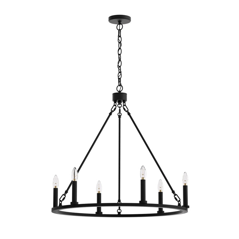 Rovenelis Iron Chandelier-Moonnatur