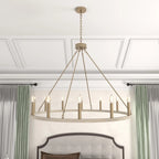 Rovenelis Iron Chandelier-Moonnatur