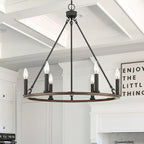 Rovenelis Iron Chandelier-Moonnatur