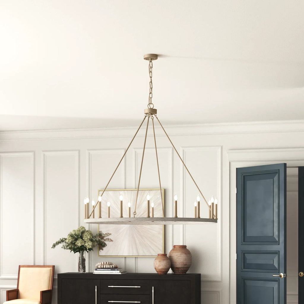 Rovenelis Iron Chandelier-Moonnatur
