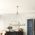 Rovenelis Iron Chandelier-Moonnatur
